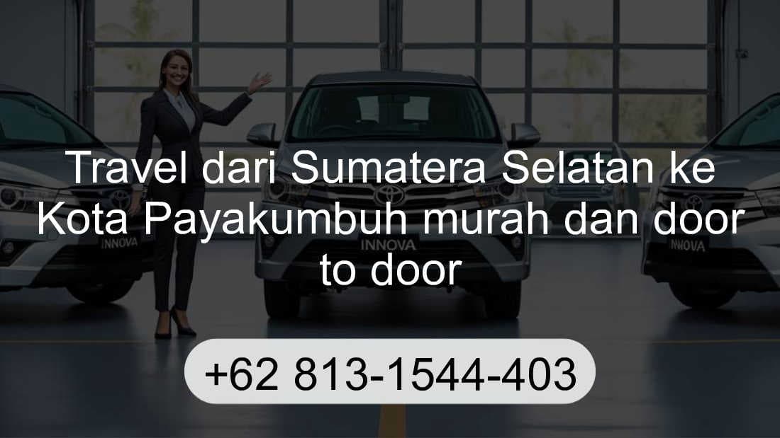Travel Sumatera Selatan Kota Payakumbuh