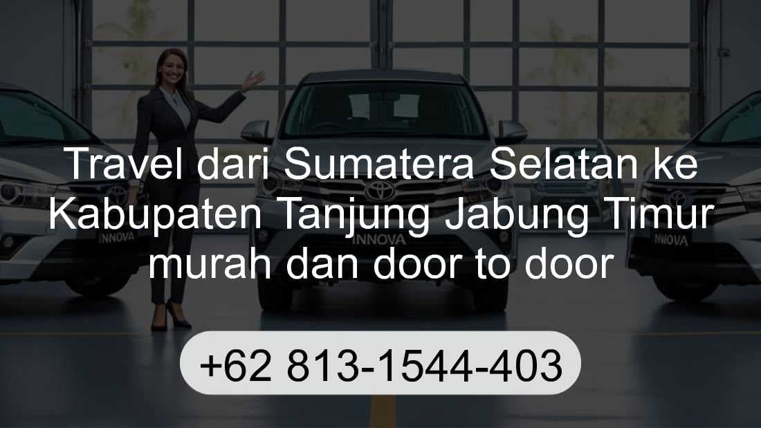 Travel Sumatera Selatan Kabupaten Tanjung Jabung Timur