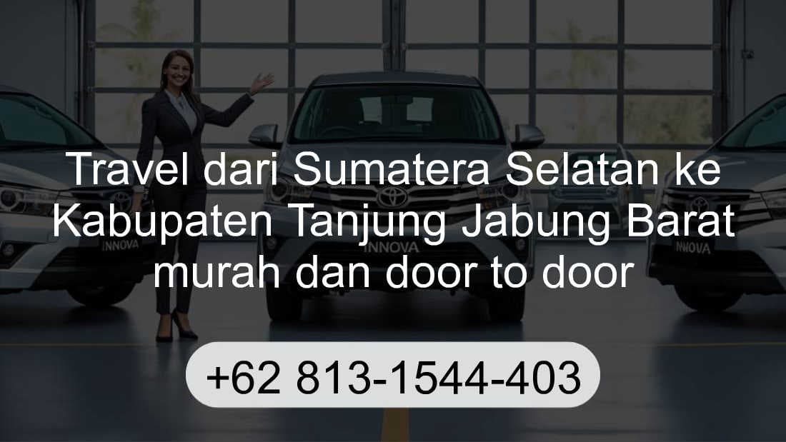 Travel Sumatera Selatan Kabupaten Tanjung Jabung Barat