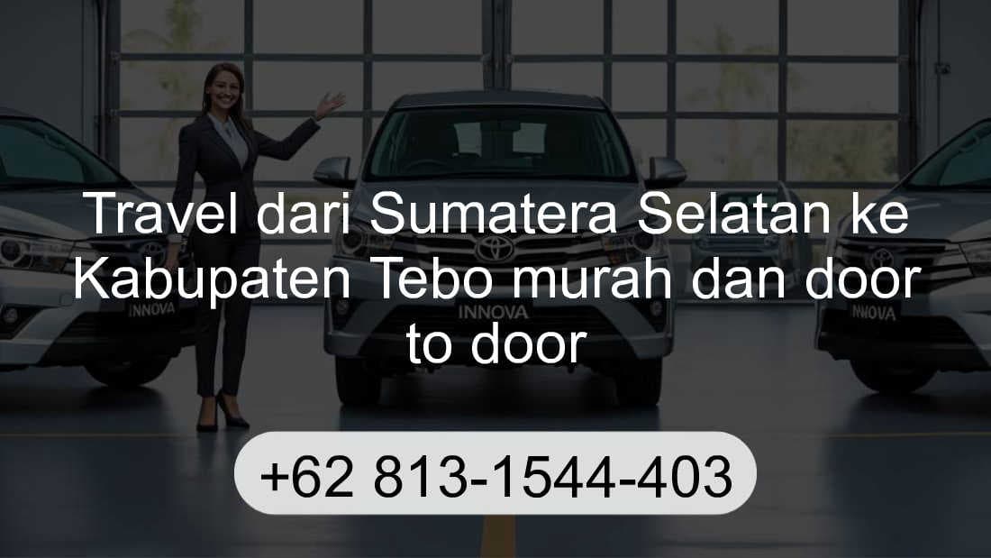 Travel Sumatera Selatan Kabupaten Tebo