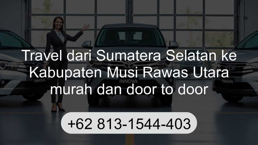 Travel Sumatera Selatan Kabupaten Musi Rawas Utara