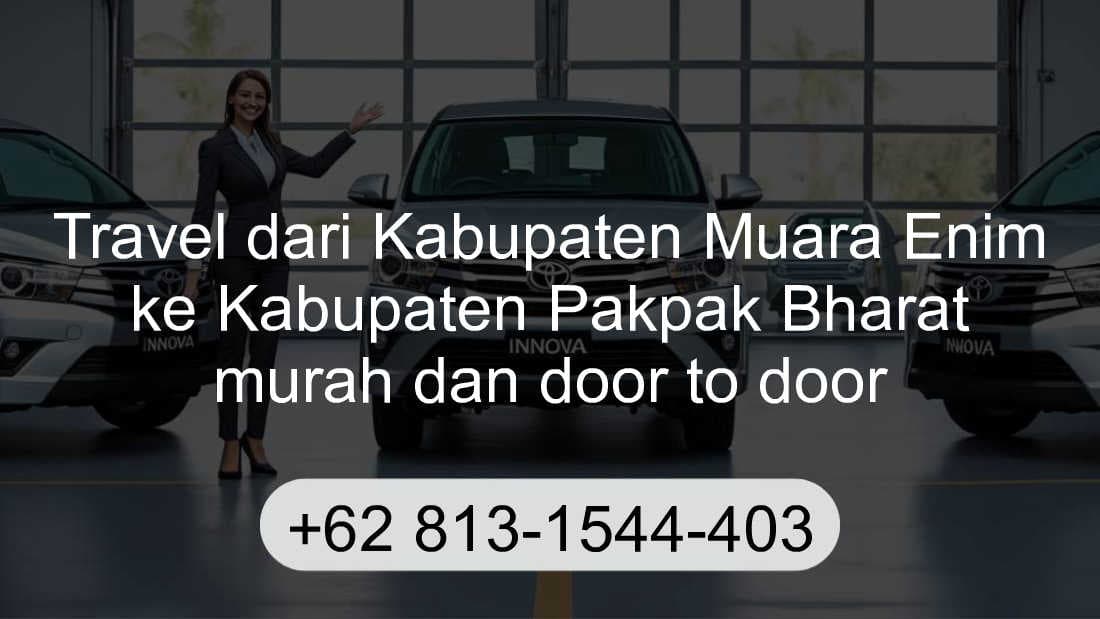 Travel Kabupaten Muara Enim Kabupaten Pakpak Bharat