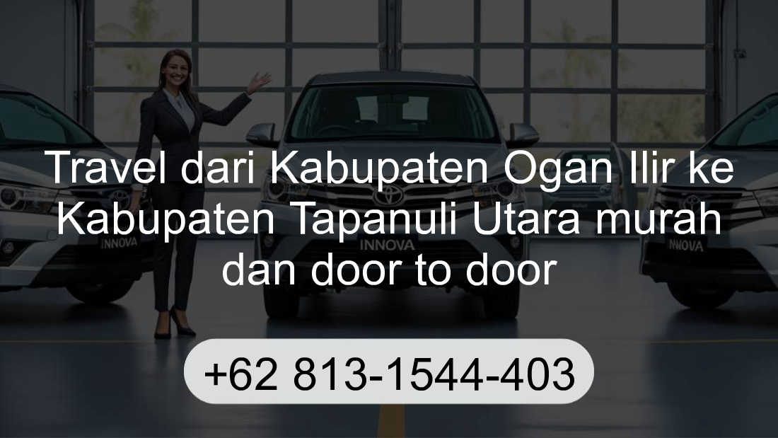 Travel Kabupaten Ogan Ilir Kabupaten Tapanuli Utara