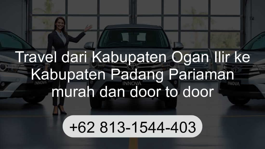 Travel Kabupaten Ogan Ilir Kabupaten Padang Pariaman