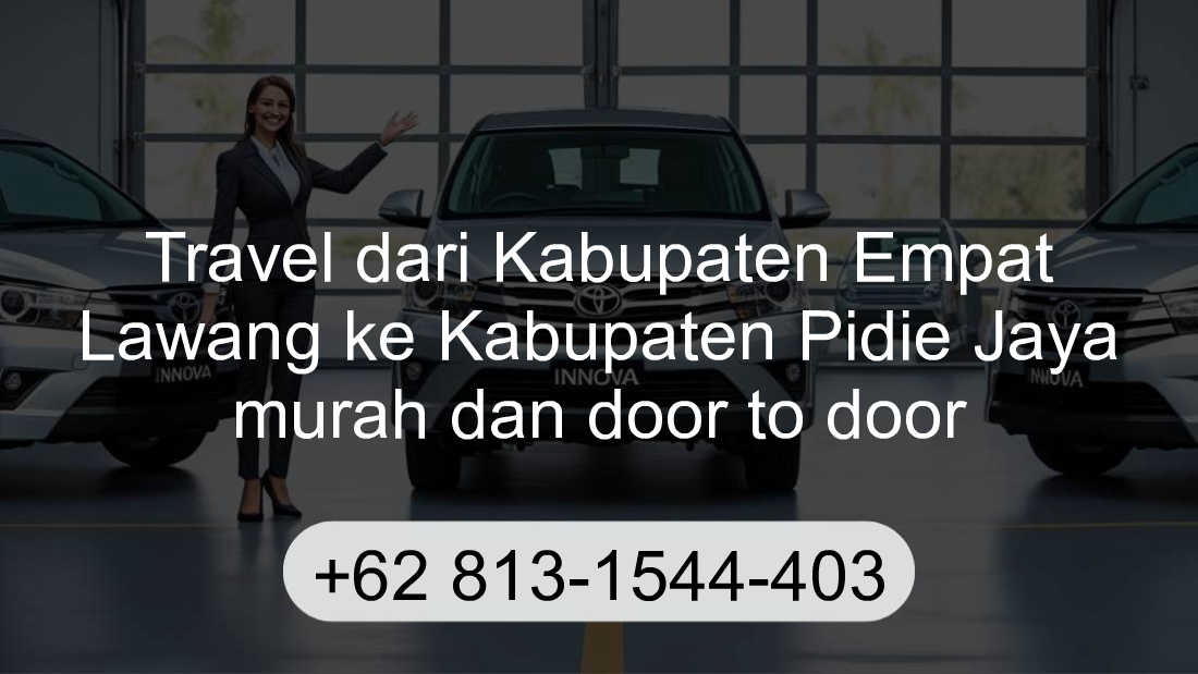 Travel Kabupaten Empat Lawang Kabupaten Pidie Jaya