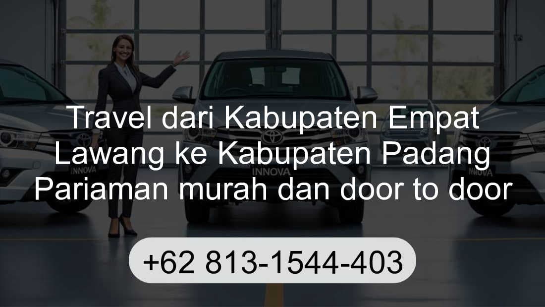 Travel Kabupaten Empat Lawang Kabupaten Padang Pariaman