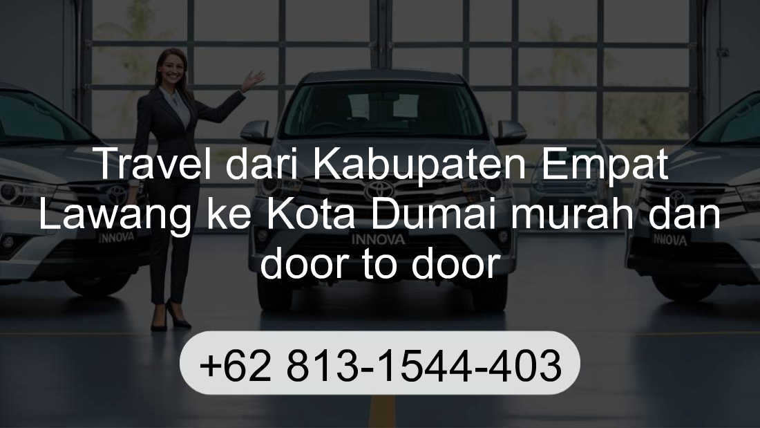 Travel Kabupaten Empat Lawang Kota Dumai