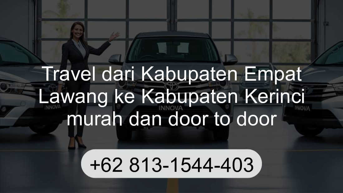 Travel Kabupaten Empat Lawang Kabupaten Kerinci