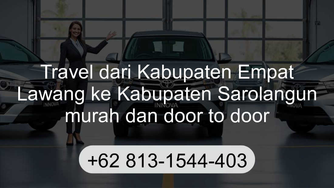 Travel Kabupaten Empat Lawang Kabupaten Sarolangun