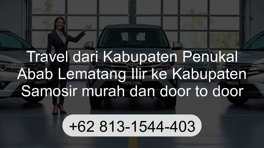 Travel Kabupaten Penukal Abab Lematang Ilir Kabupaten Samosir