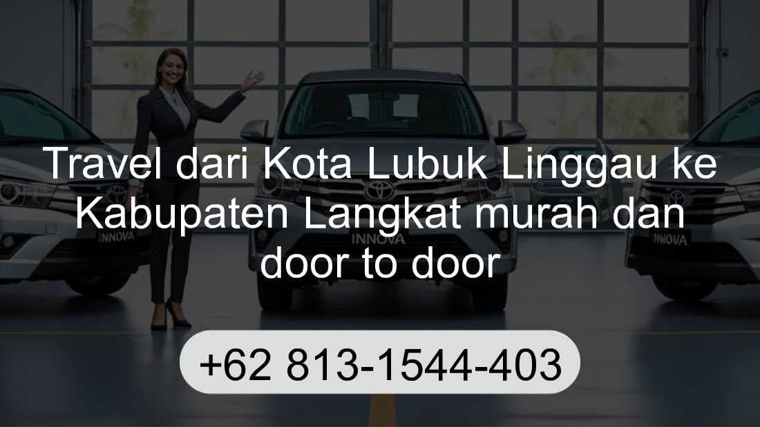 Travel Kota Lubuk Linggau Kabupaten Langkat