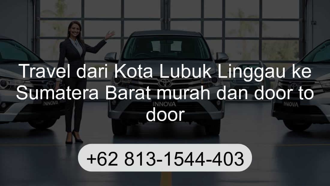 Travel Kota Lubuk Linggau Sumatera Barat