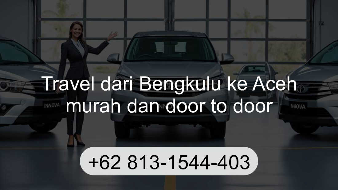 Travel Bengkulu Aceh