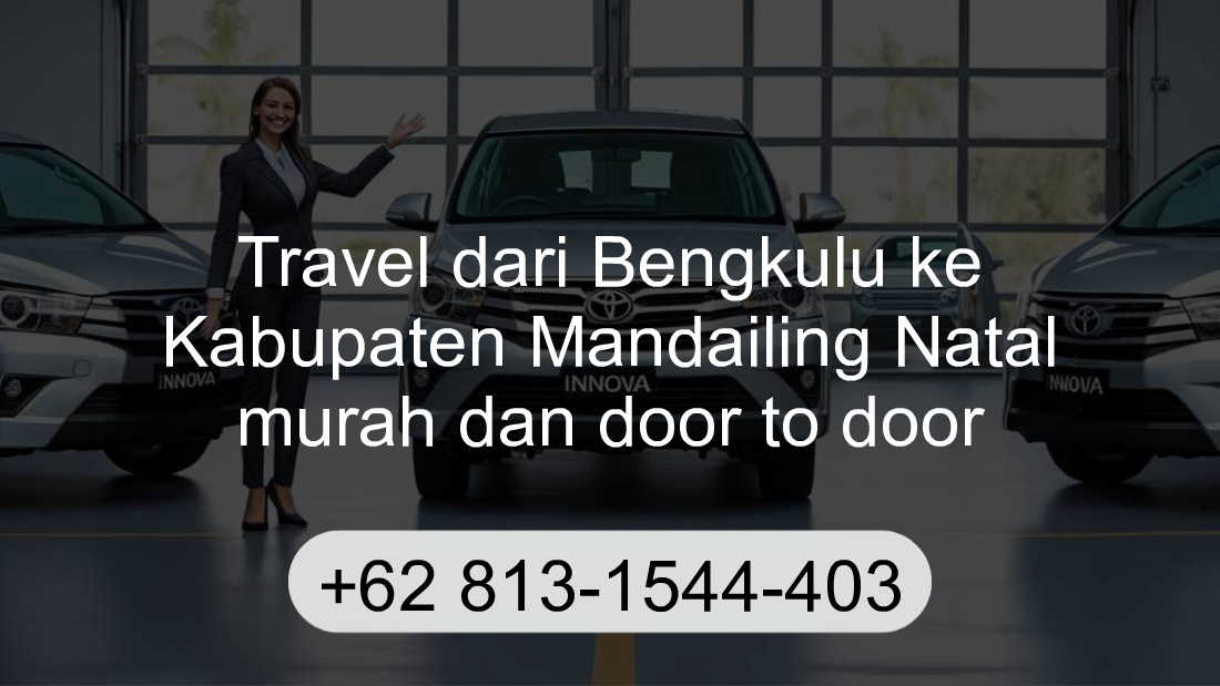 Travel Bengkulu Kabupaten Mandailing Natal