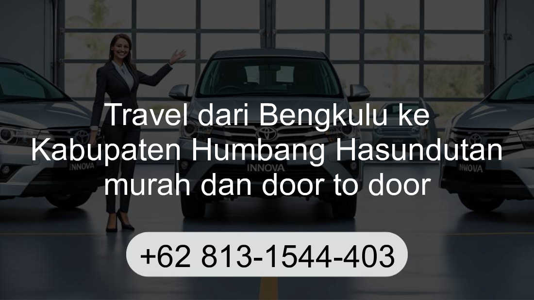 Travel Bengkulu Kabupaten Humbang Hasundutan