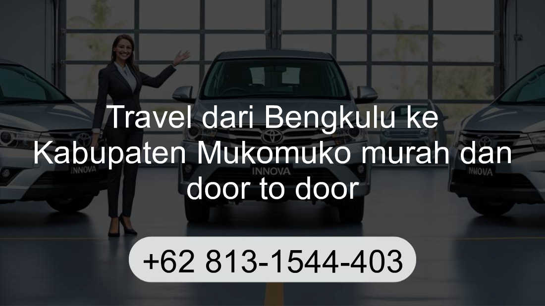 Travel Bengkulu Kabupaten Mukomuko