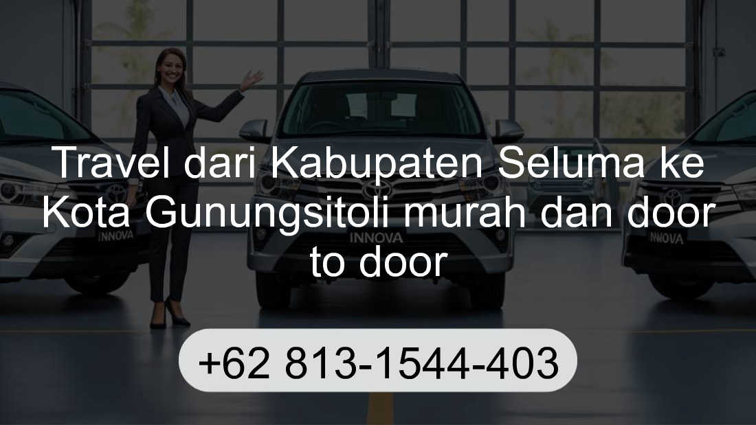 Travel Kabupaten Seluma Kota Gunungsitoli