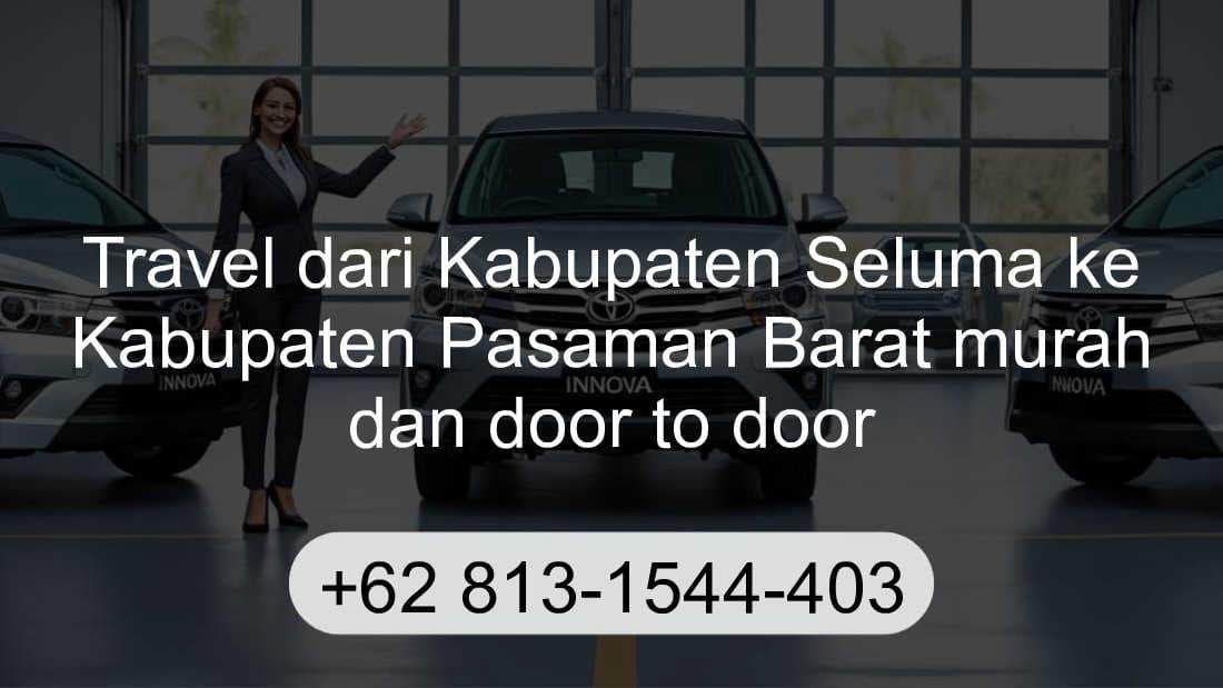 Travel Kabupaten Seluma Kabupaten Pasaman Barat