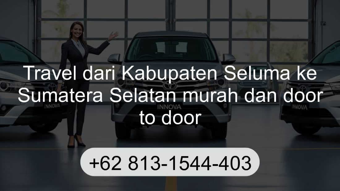Travel Kabupaten Seluma Sumatera Selatan