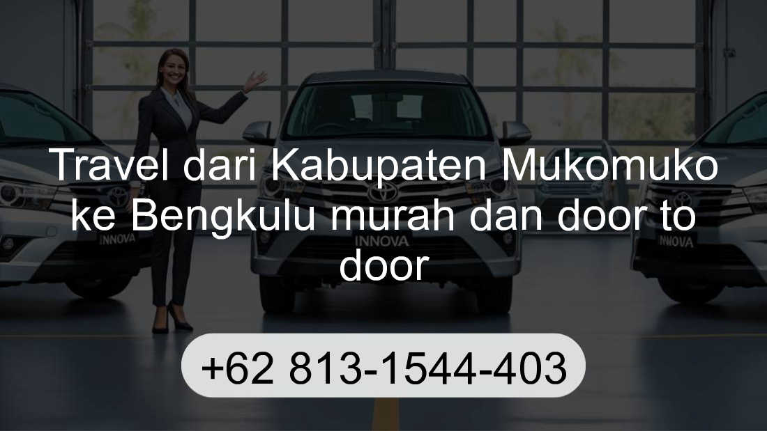 Travel Kabupaten Mukomuko Bengkulu