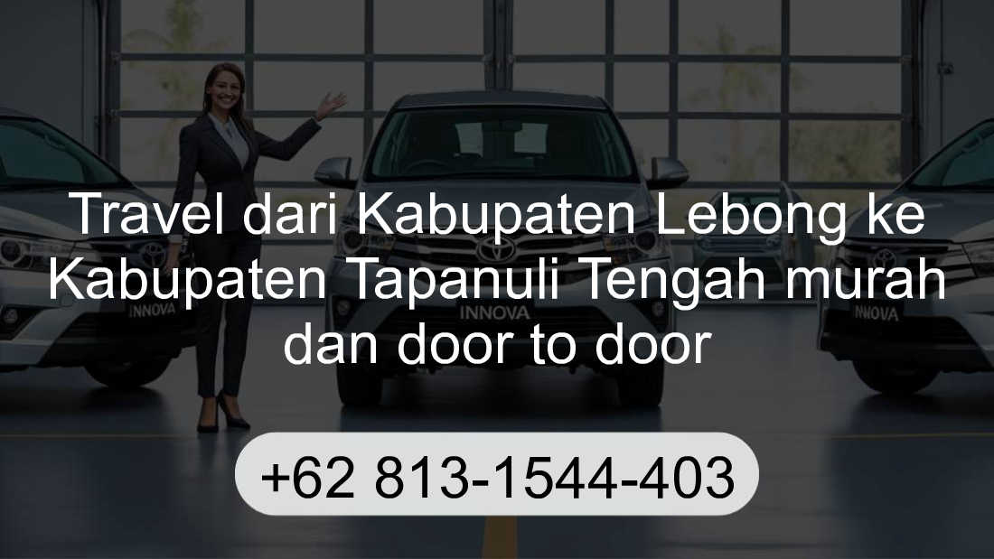 Travel Kabupaten Lebong Kabupaten Tapanuli Tengah