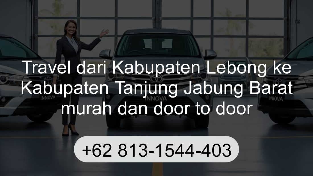 Travel Kabupaten Lebong Kabupaten Tanjung Jabung Barat
