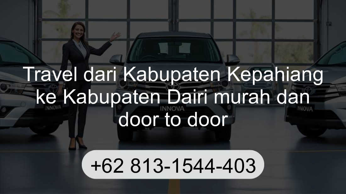 Travel Kabupaten Kepahiang Kabupaten Dairi
