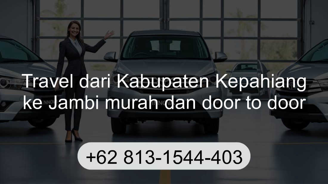 Travel Kabupaten Kepahiang Jambi