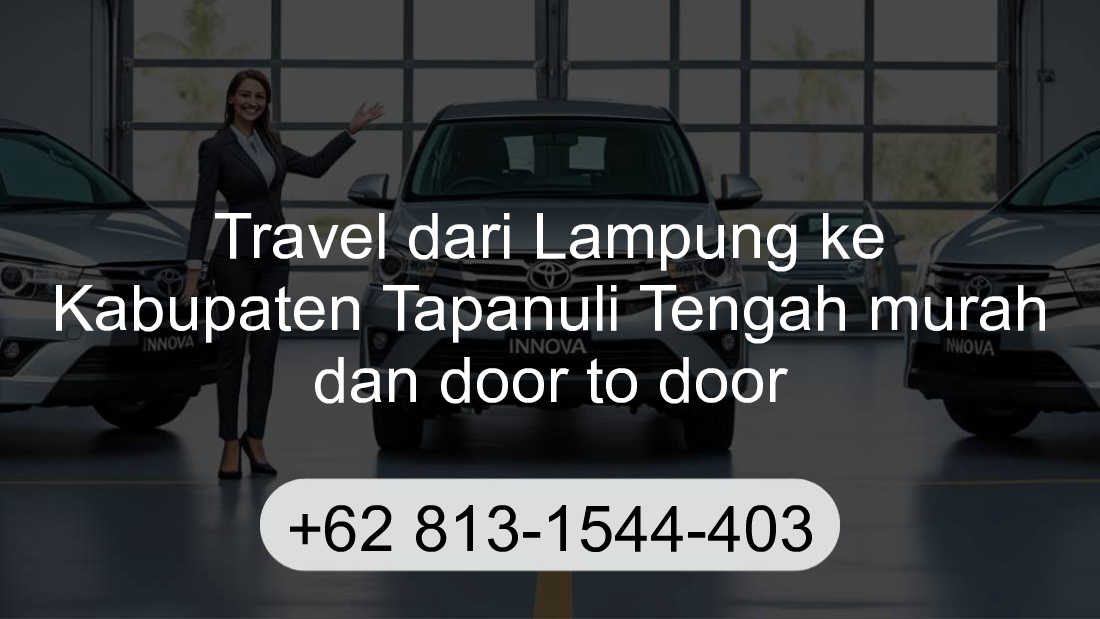 Travel Lampung Kabupaten Tapanuli Tengah