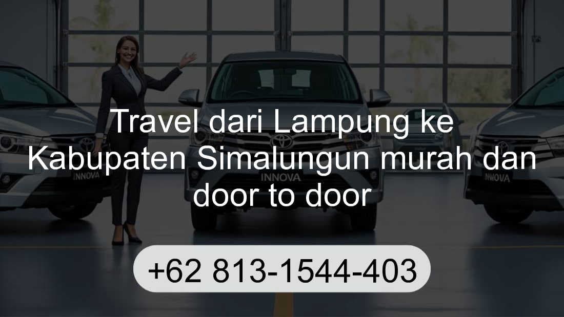 Travel Lampung Kabupaten Simalungun