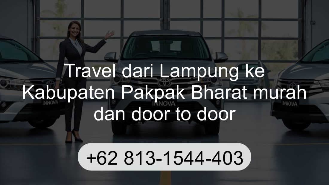 Travel Lampung Kabupaten Pakpak Bharat