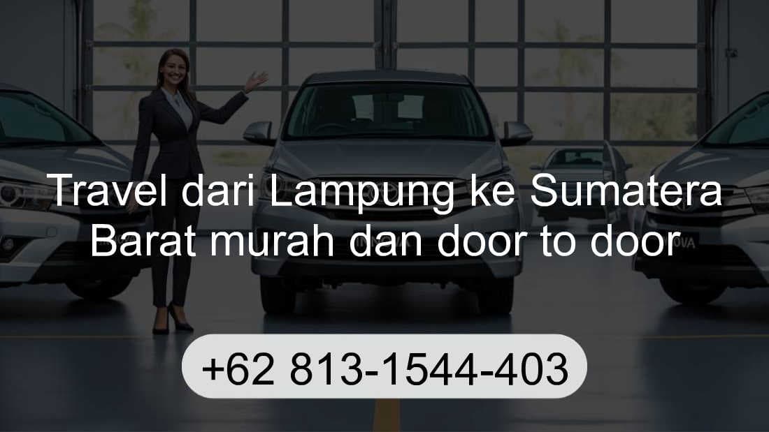 Travel Lampung Sumatera Barat