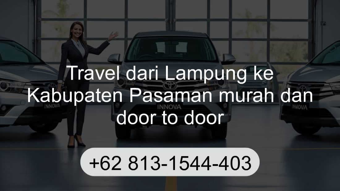 Travel Lampung Kabupaten Pasaman