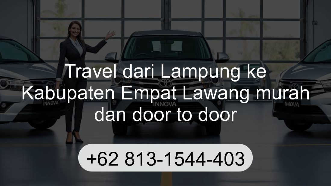 Travel Lampung Kabupaten Empat Lawang