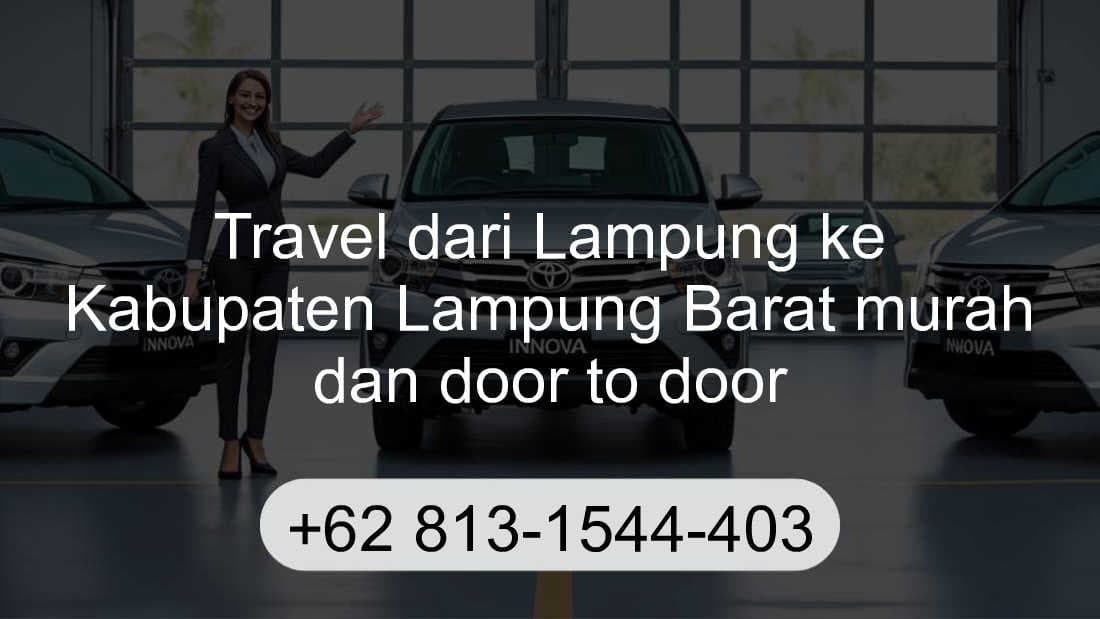 Travel Lampung Kabupaten Lampung Barat