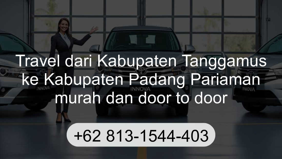Travel Kabupaten Tanggamus Kabupaten Padang Pariaman