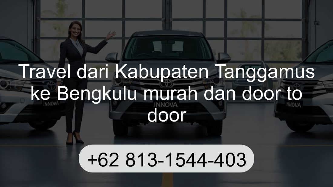 Travel Kabupaten Tanggamus Bengkulu