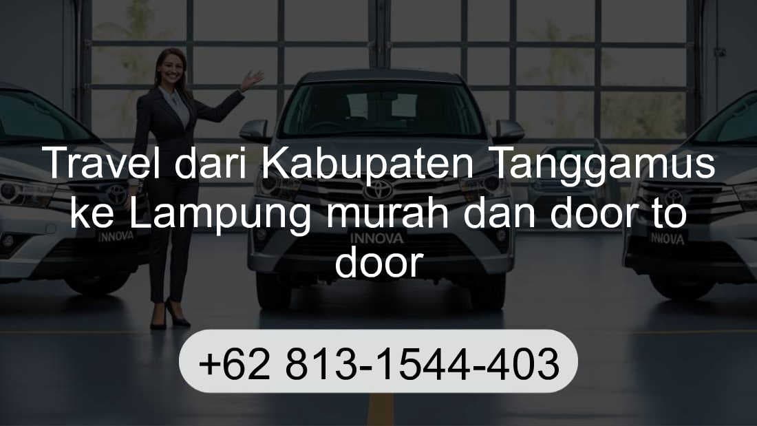 Travel Kabupaten Tanggamus Lampung
