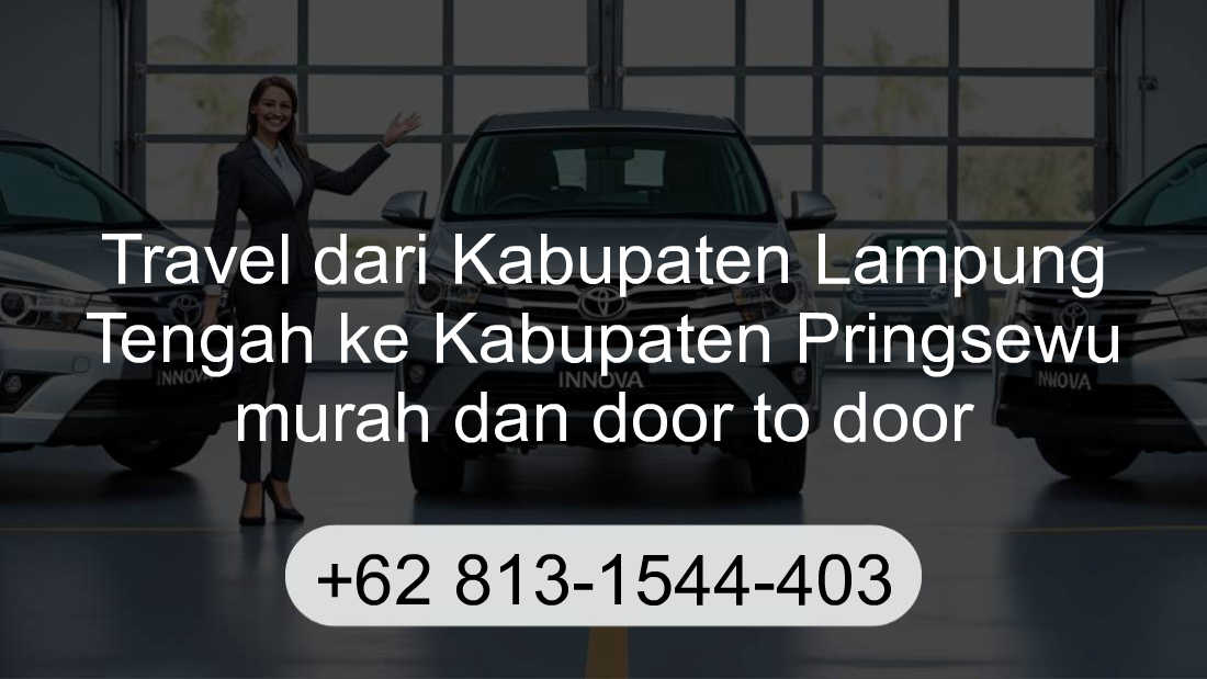 Travel Kabupaten Lampung Tengah Kabupaten Pringsewu