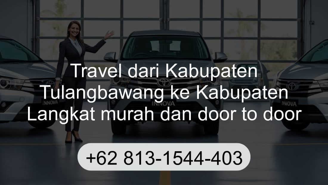 Travel Kabupaten Tulangbawang Kabupaten Langkat