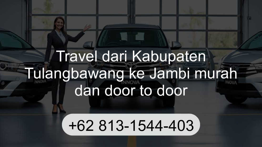 Travel Kabupaten Tulangbawang Jambi