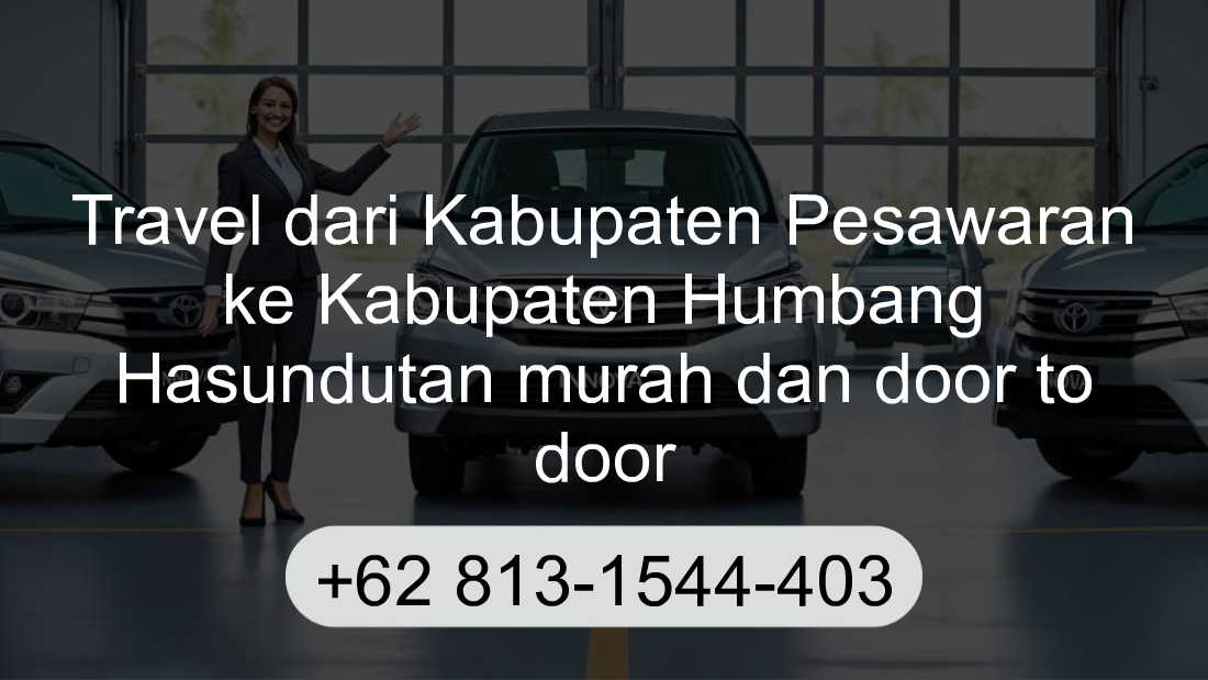 Travel Kabupaten Pesawaran Kabupaten Humbang Hasundutan