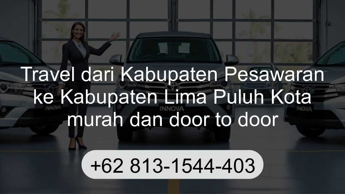 Travel Kabupaten Pesawaran Kabupaten Lima Puluh Kota