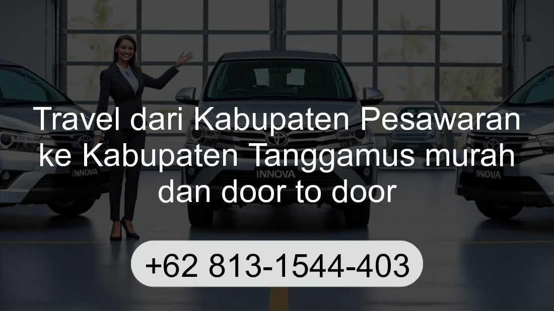 Travel Kabupaten Pesawaran Kabupaten Tanggamus