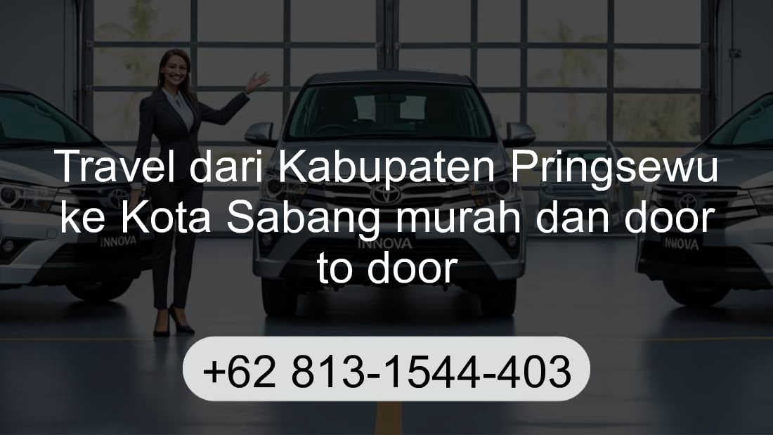 Travel Kabupaten Pringsewu Kota Sabang