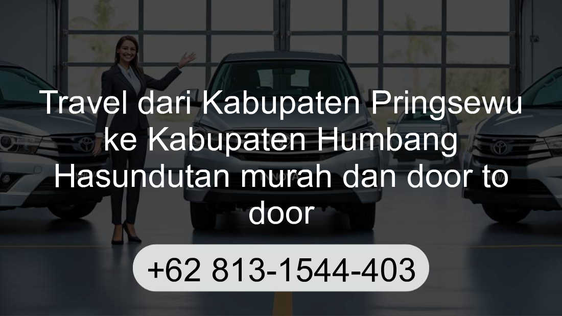 Travel Kabupaten Pringsewu Kabupaten Humbang Hasundutan