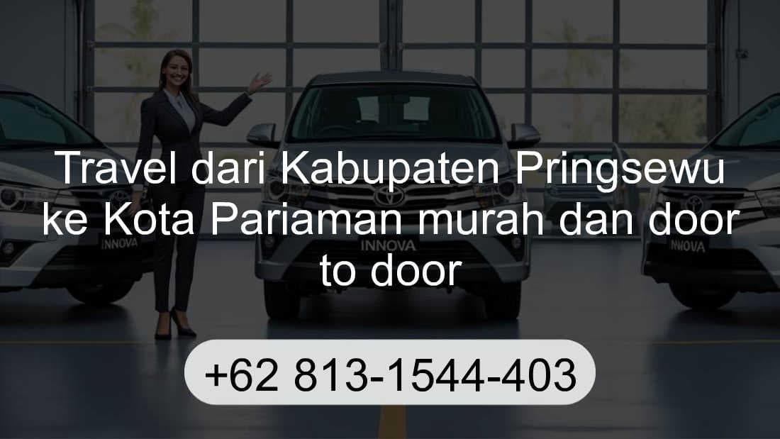 Travel Kabupaten Pringsewu Kota Pariaman
