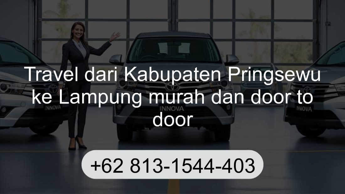 Travel Kabupaten Pringsewu Lampung