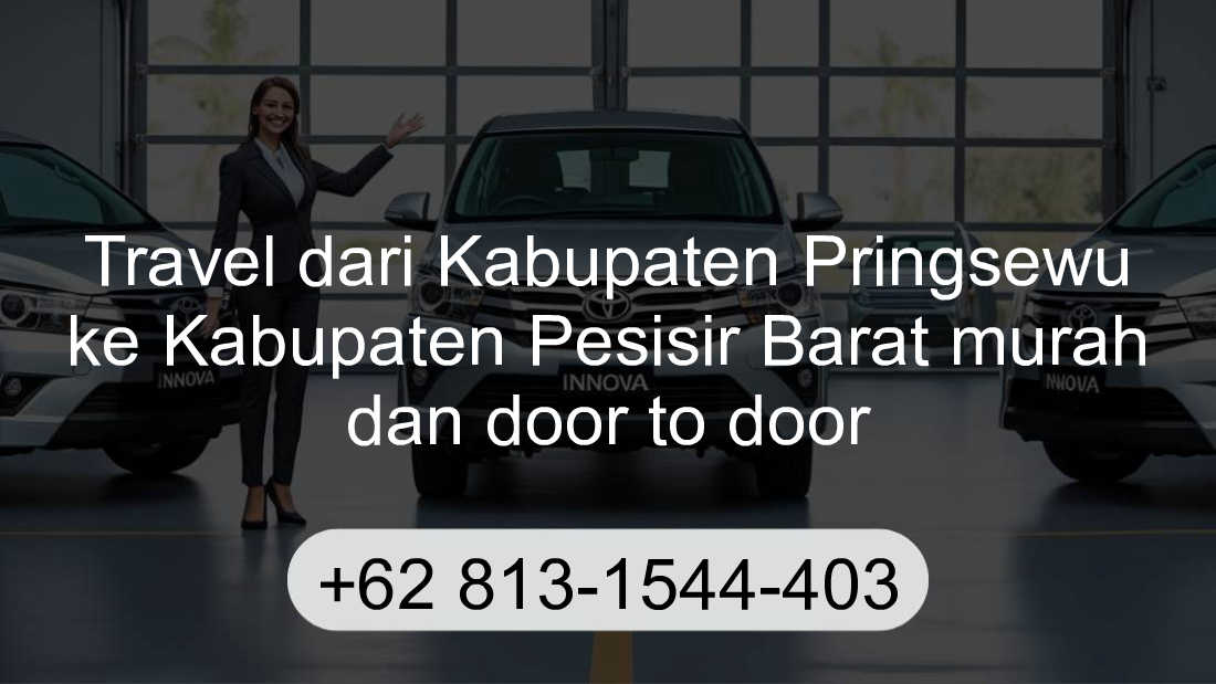 Travel Kabupaten Pringsewu Kabupaten Pesisir Barat