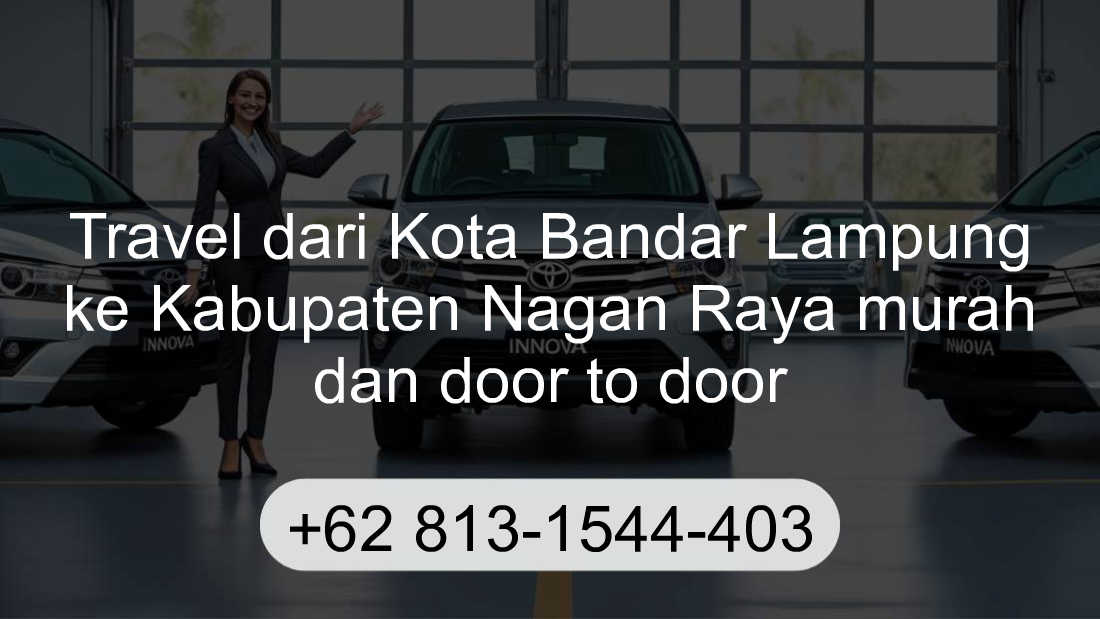 Travel Kota Bandar Lampung Kabupaten Nagan Raya